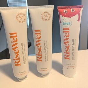 Risewell hydroxyapatite toothpaste bundle